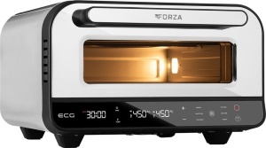 Cuptor electric pentru Pizza ECG Forza 4500, 1850 W, 450 °C, 45 litri, 5 programe, control digital, negru - Img 6