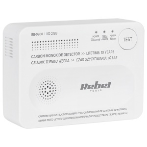 DETECTOR SENZOR MONOXID DE CARBON REBEL - Img 3