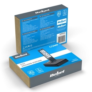 DOCKING STATION NVME M2 USB TYPE-C REBEL - Img 7