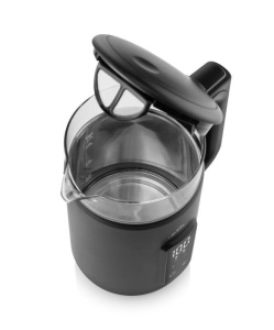 Fierbator electric ETA Elena ETA9595 90000, 2200W, 1,7 litri, temperatura reglabila 40-100°C, afisaj LED, functie de mentinere la cald, negru - Img 10