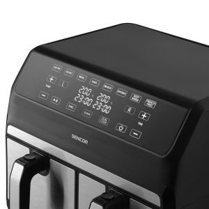 FRITEUZA DUBLA AIRFRYER 2X4 L 1700W VITAFRYER SENCOR - Img 11