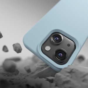 HUSA SILICON PENTRU IPHONE 15 6.1 - ALBASTRU - Img 7