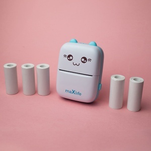 IMPRIMANTA TERMALA BLUETOOTH - ALBASTRU - Img 11