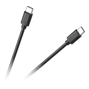 INCARCATOR RETEA USB-C + CABLU USB-C 1M - NEGRU - Img 4