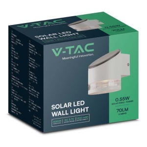 LAMPA LED CU INCARCARE SOLARA 1W IP54 3000K - ALB - Img 3