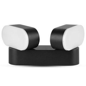LAMPA LED ORIENTABILA 12W 3000K ALB CALD - NEGRU
