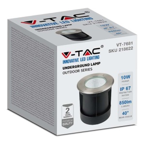 LAMPA LED PARDOSEALA IP67 12W 4000K - Img 9
