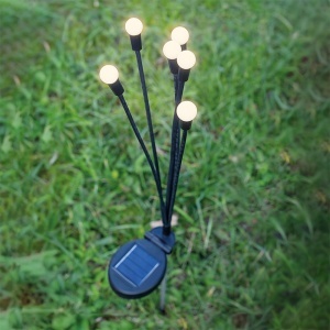 LAMPA LED PENTRU GRADINA CU INCARCARE SOLARA 3000K - Img 4