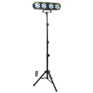 LED BAR 4X7X1W RGBW + TREPIED - Img 2