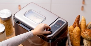Masina de facut paine ETA Duplica II Origin 3147 90010, 850 W, 24 programe, capacitate 1.5 kg, dispenser automat ingrediente, afisaj Touch, Negru/Inox - Img 14