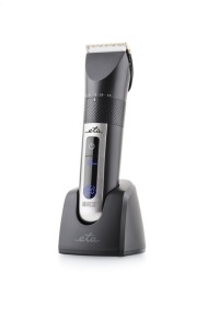 Masina de tuns fara fir ETA Marcus 9341 90000, Baterie Li-Ion 3.7 V, 6 piepteni, afisaj LED, negru - Img 2