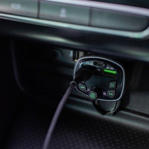 MODULATOR FM CU BLUETOOTH CU 2XUSB 1A - 3.1A + USB C 20W - Img 7