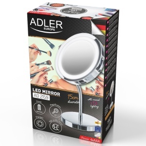 OGLINDA MAKE-UP CU LED AD 2159 ADLER - Img 5