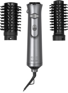 Perie rotativa cu aer cald ECG Modifica Hairbrush Moonstone, 1200 W, ionizare, 2 debite de aer, 2 nivele temperatura, gri metalic - Img 6