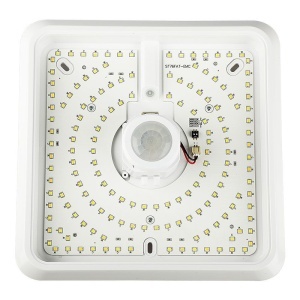 PLAFONIERA LED 12W IP20 SENZOR DE MISCARE 3IN1 - ALB - Img 11
