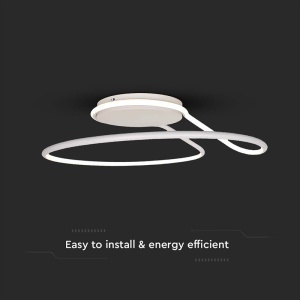 PLAFONIERA LED 24W 3IN1 - ALB - Img 4