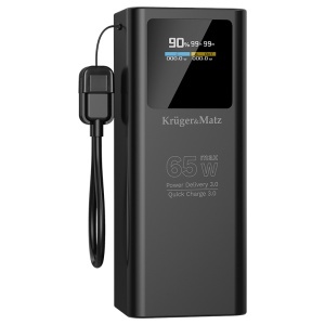POWER BANK 20000 MAH LI-ION 65W QC PD KRUGER&MATZ - Img 4