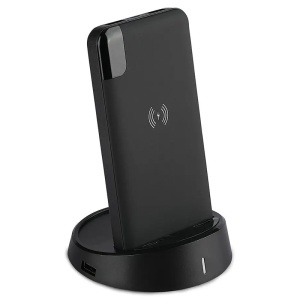 POWER BANK 8000MAH INCARCARE WIRELESS MODEL STAND - NEGRU - Img 9