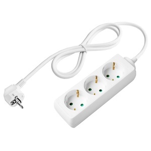 PRELUNGITOR 3 CAI 3M(3G1.5MM) 16A MAX 3500W ALB - Img 2