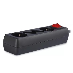 PRELUNGITOR 4 CAI CU INTRERUPATOR 1.5M( 3G1.5MM2) NEGRU - Img 4