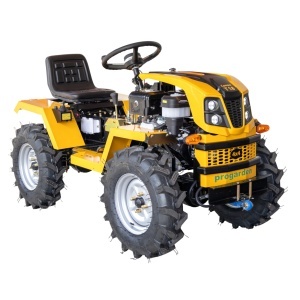 ProGARDEN Campo T18 Minitractor V27 4x4, 18CP, benzina, hidraulica fata-spate, roti 6.00-12