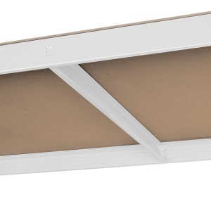 RAFT METALIC 5 POLITE 750KG MDF 180X90X40 ALB REBEL - Img 8