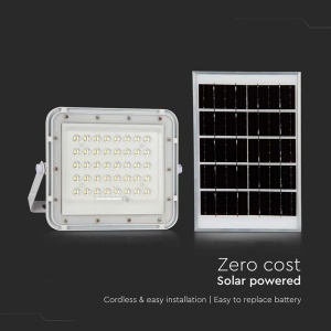 REFLECTOR CU INCARCARE SOLARA 6W 400LM 6400K - ALB - Img 15