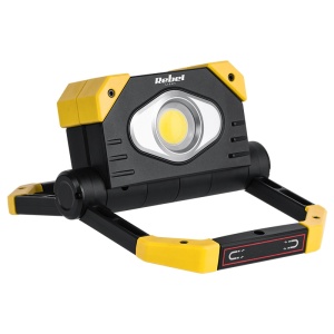 REFLECTOR LED 2X 9.5W COB ACUMULATOR 3.7V 5AH REBEL - Img 4