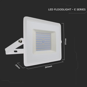 REFLECTOR LED SMD 100W 6500K IP65 - ALB - Img 5
