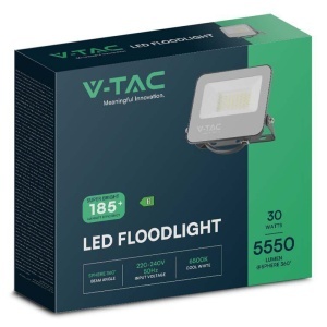 REFLECTOR LED SMD 30W 185LM/W 6500K IP65 CIP SAMSUNG - NEGRU/GRI - Img 5