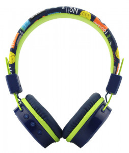 RESIGILAT - Casti audio fara fir pentru baieti GoGEN HBTM 32BL, Bluetooth 4,2, volum limitat, microfon - Img 4