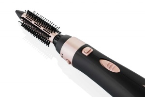 RESIGILAT - Perie ondulatoare cu aer cald si ionizare ETA Fenite 5321 90010, black edition, 1000 W, 6 accesorii - Img 3