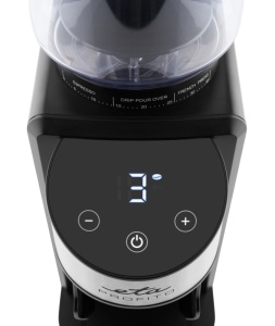 RESIGILAT - Rasnita de cafea ETA Profito 1069 90000, 200W, 35 de grade de macinare, LED, control tactil, negru - Img 8