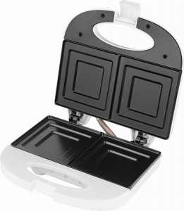 RESIGILAT - Sandwich maker ECG S 1170, 750 W, 2 sandwich-uri patrate - Img 2