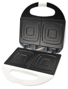 RESIGILAT - Sandwich maker Gallet Minot CRO609, 750 W, 2 sandwich-uri patrate, alb - Img 11