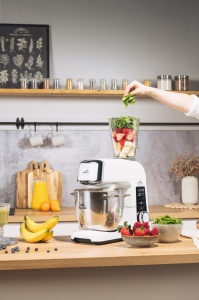 Robot de bucatarie ETA Gratus Kuliner II Origin 2038 90000, 1700 W, bol 6.7 litri + bol 3.5 litri, design integral din metal, LED, control tactil - Img 14