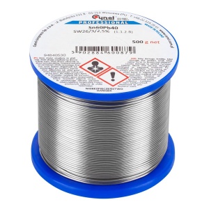 ROLA FLUDOR SN60PB40 CYNEL 2.0MM 500G - Img 2