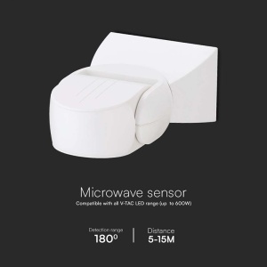 SENZOR DE MISCARE 300W 180GR IP65 - ALB - Img 5
