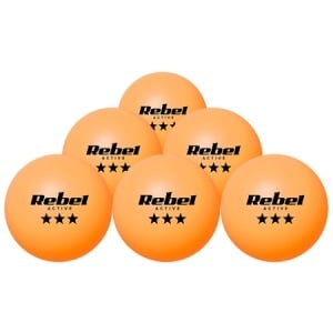 SET 6 MINGI TENIS DE MASA PING PONG REBEL ACTIVE