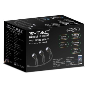 SET CORP ILUMINAT LED RGB 3IN1 5.2W IP65 - NEGRU - Img 3