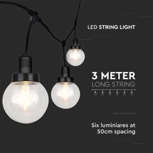 SIR ILUMINAT FESTIV 3M SOCLU E27 IP65 - Img 4