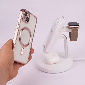 STATIE INCARCARE 5 IN 1 CU INCARCARE WIRELESS MAGNETIC - ALB - Img 3