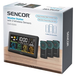 STATIE METEO 3 SENZORI WIRELESS SWS 6300 SENCOR - Img 6