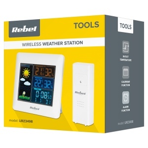 STATIE METEO WIRELESS CU SENZOR EXTERIOR REBEL - Img 5
