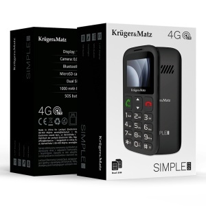 TELEFON GSM SENIORI BUTON SOS KRUGER&MATZ - Img 3