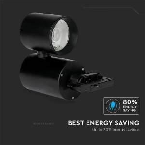 TRACKLIGHT LED 30W 6400K - NEGRU - Img 10