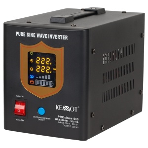 UPS CENTRALE TERMICE SINUS PUR 500VA/300W 12V KEMOT - Img 2