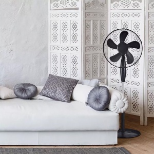 VENTILATOR 16" 125CM 55W - NEGRU - Img 3
