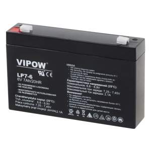ACUMULATOR STATIONAR AGM VRLA 6V 7AH VIPOW
