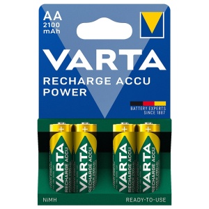ACUMULATORI AA 2100MAH BLISTER 4 BUC VARTA - Img 2